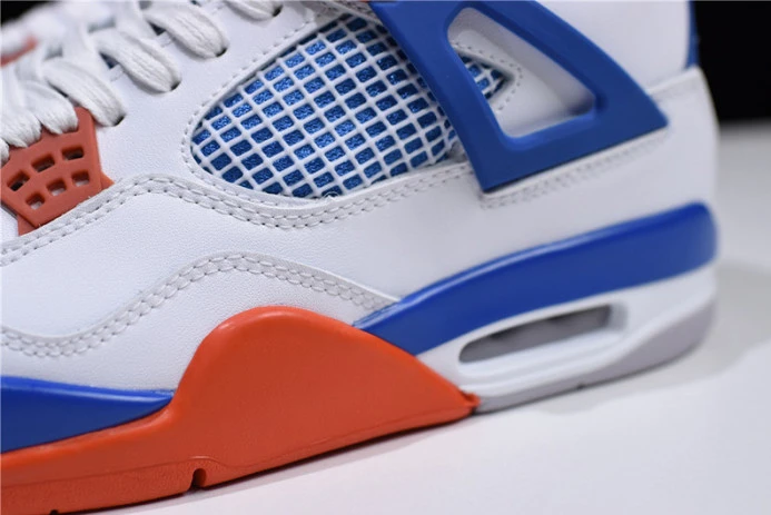 HighQuality air jordan 4 white bright crimson-royal blue 308497- 1823