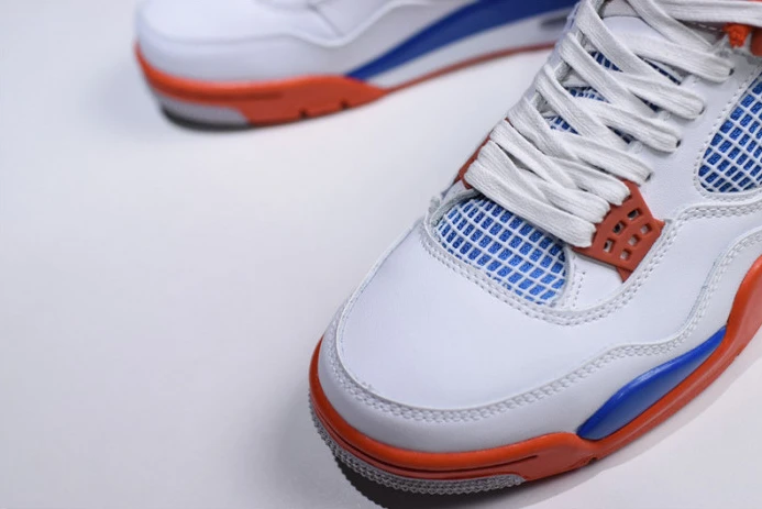 HighQuality air jordan 4 white bright crimson-royal blue 308497- 1823