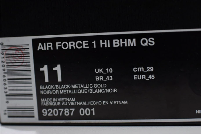 HighQuality nike air force 1 hi bhm qs "bhm" 920787 - 3004