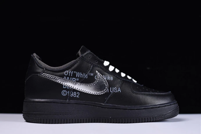 HighQuality ofw x nike air force 1 07 low black av5210- 3051
