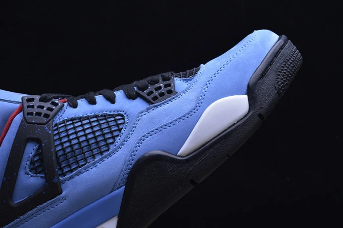 HighQuality travis scott x air jordan 4 “houston oilers” university blue 308497- 1179