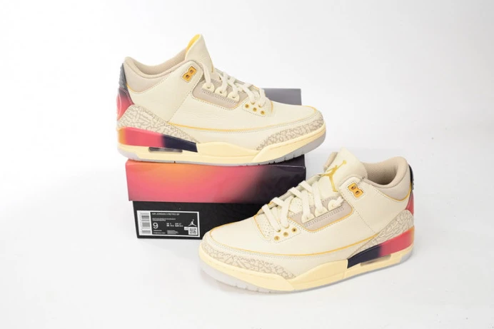 J Balvin x Air Jordan 3 Medellin Sunset FN0344- Popular 515