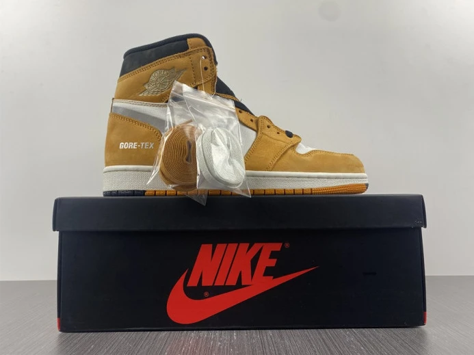 Jordan 1 High Element Gore-Tex Light Curry DB2889- Fashionable 787