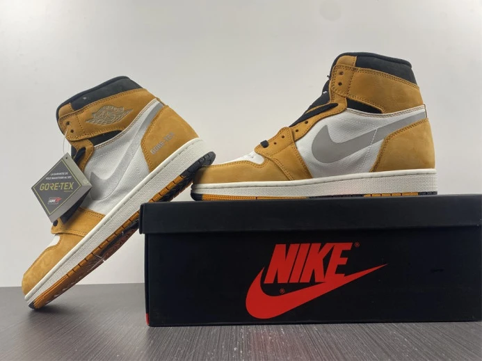 Jordan 1 High Element Gore-Tex Light Curry DB2889- Fashionable 787