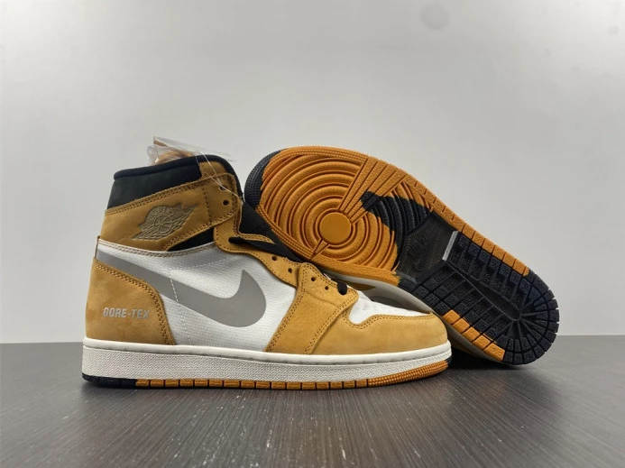 Jordan 1 High Element Gore-Tex Light Curry DB2889- Fashionable 787