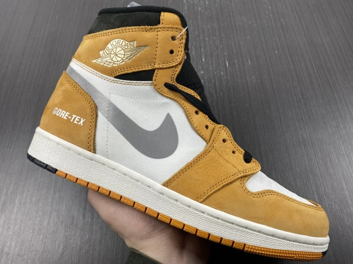 Jordan 1 High Element Gore-Tex Light Curry DB2889- Fashionable 787