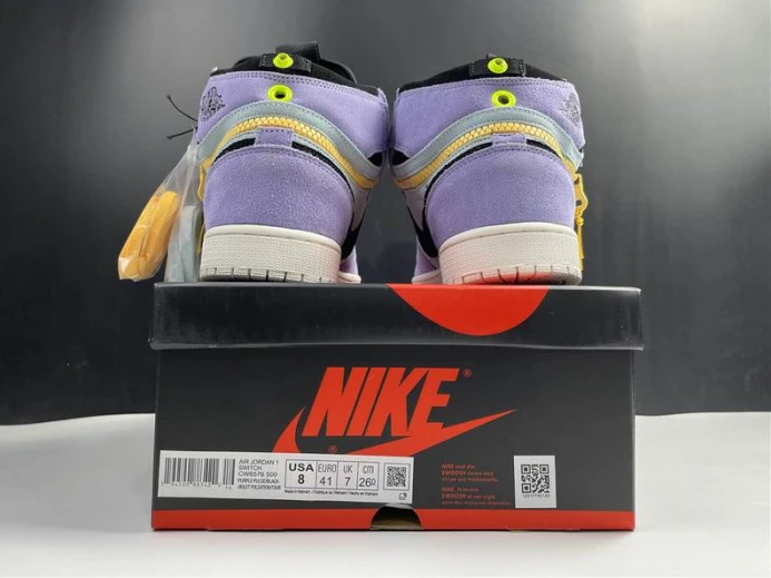 Jordan 1 High Switch Purple Pulse CW6576- TopPick 817