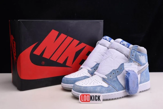 Jordan 1 Retro High OG Hyper Royal 555088- Popular 830