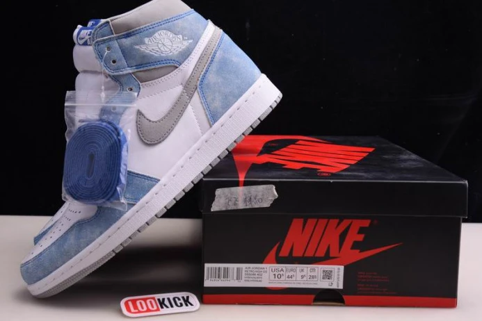 Jordan 1 Retro High OG Hyper Royal 555088- Popular 830