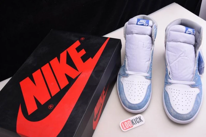 Jordan 1 Retro High OG Hyper Royal 555088- Popular 830