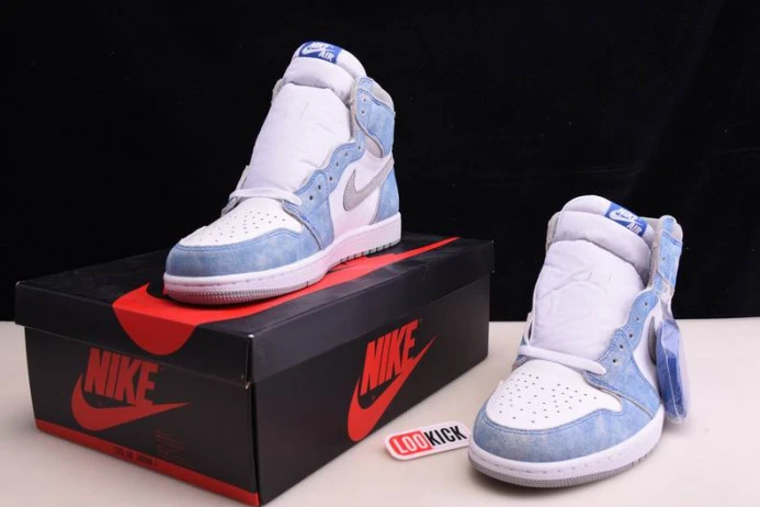 Jordan 1 Retro High OG Hyper Royal 555088- Popular 830