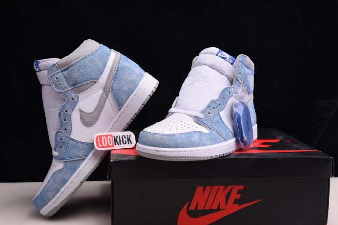 Jordan 1 Retro High OG Hyper Royal 555088- Popular 830