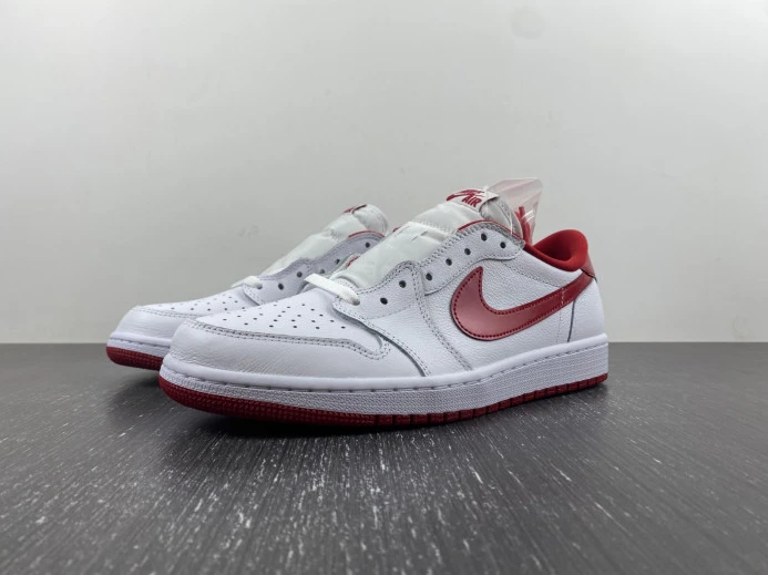Jordan 1 Retro Low White Varsity Red 705329- DailyWear 755