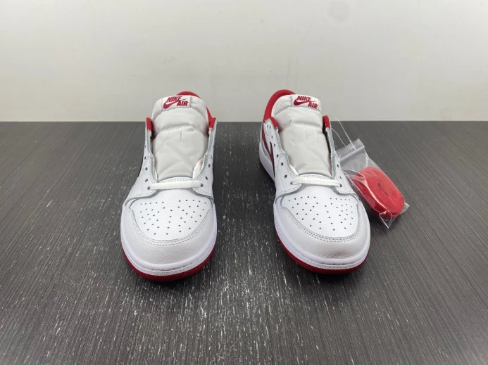 Jordan 1 Retro Low White Varsity Red 705329- DailyWear 755