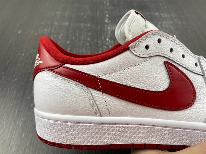 Jordan 1 Retro Low White Varsity Red 705329- DailyWear 755
