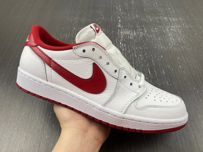 Jordan 1 Retro Low White Varsity Red 705329- DailyWear 755