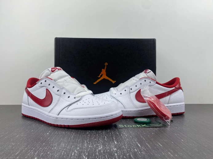 Jordan 1 Retro Low White Varsity Red 705329- DailyWear 755