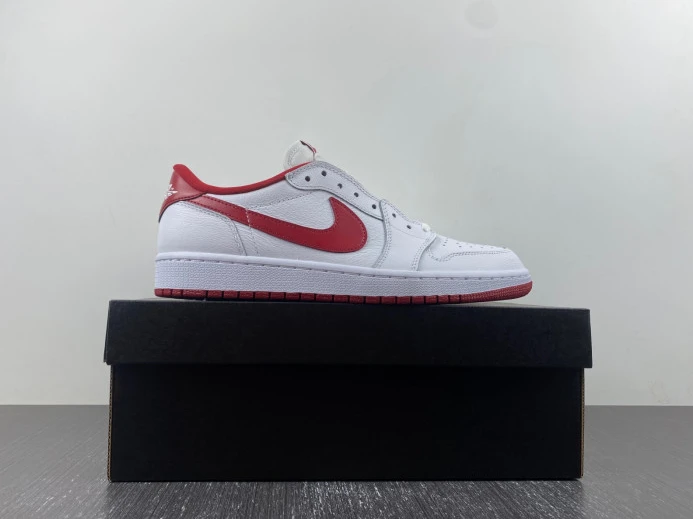 Jordan 1 Retro Low White Varsity Red 705329- DailyWear 755