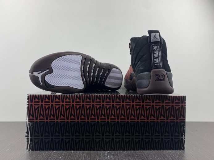 Jordan 12 Retro A Ma Maniere Black DV6989- EasyMatch 661
