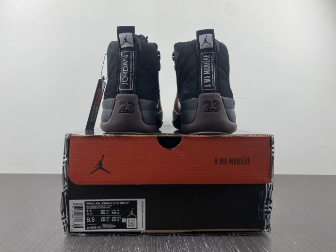 Jordan 12 Retro A Ma Maniere Black DV6989- EasyMatch 661