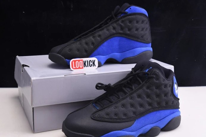 Jordan 13 Retro Black Hyper Royal 414571- Trendy 714