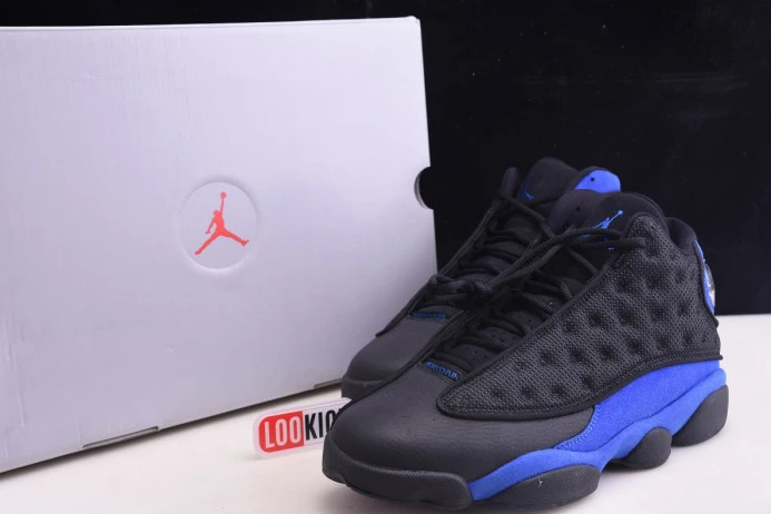 Jordan 13 Retro Black Hyper Royal 414571- Trendy 714