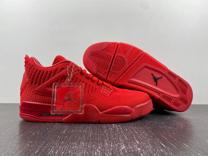 Jordan 4 Retro Flyknit Red AQ3559- NewStyle 990