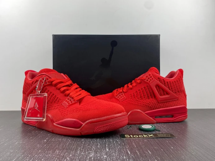 Jordan 4 Retro Flyknit Red AQ3559- NewStyle 990