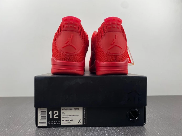 Jordan 4 Retro Flyknit Red AQ3559- NewStyle 990