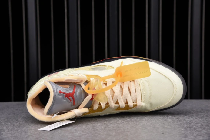 Jordan 5 Retro OFF-WHITE Sail DH8565- BestValue 1090
