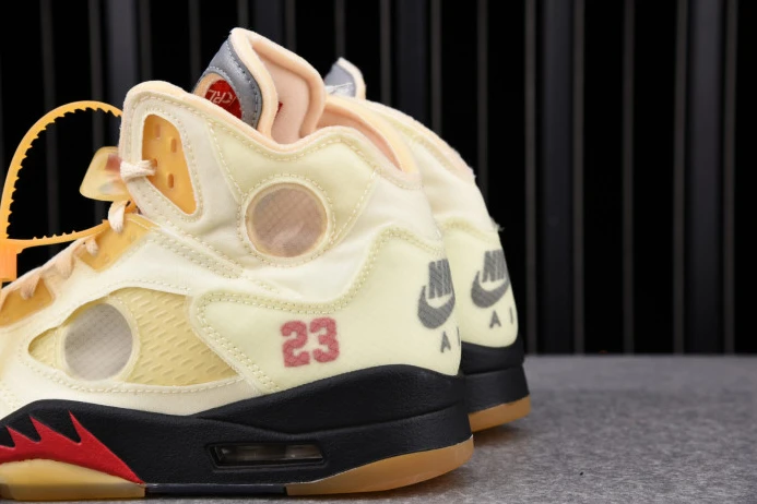 Jordan 5 Retro OFF-WHITE Sail DH8565- BestValue 1090