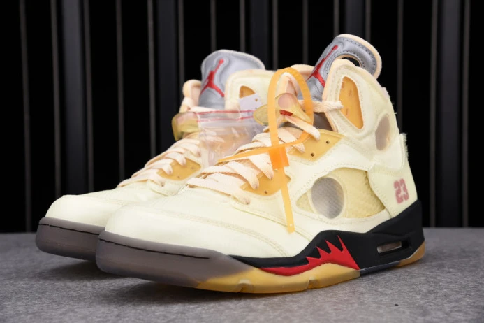Jordan 5 Retro OFF-WHITE Sail DH8565- BestValue 1090