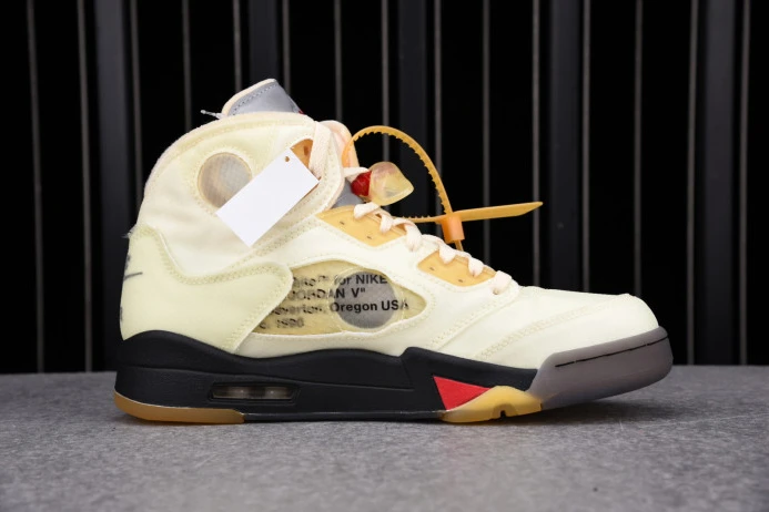 Jordan 5 Retro OFF-WHITE Sail DH8565- BestValue 1090