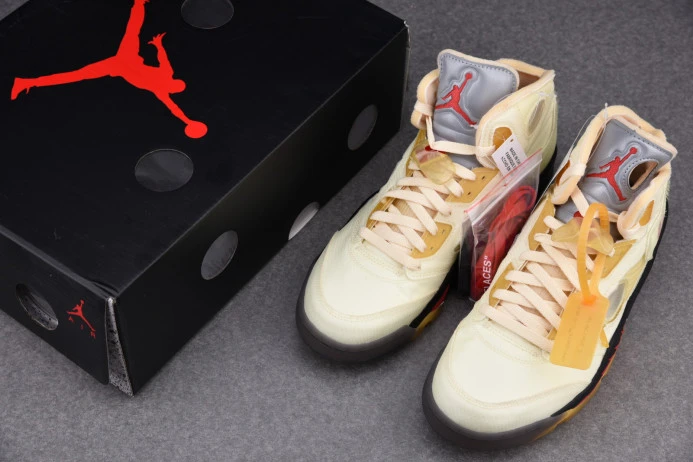 Jordan 5 Retro OFF-WHITE Sail DH8565- BestValue 1090