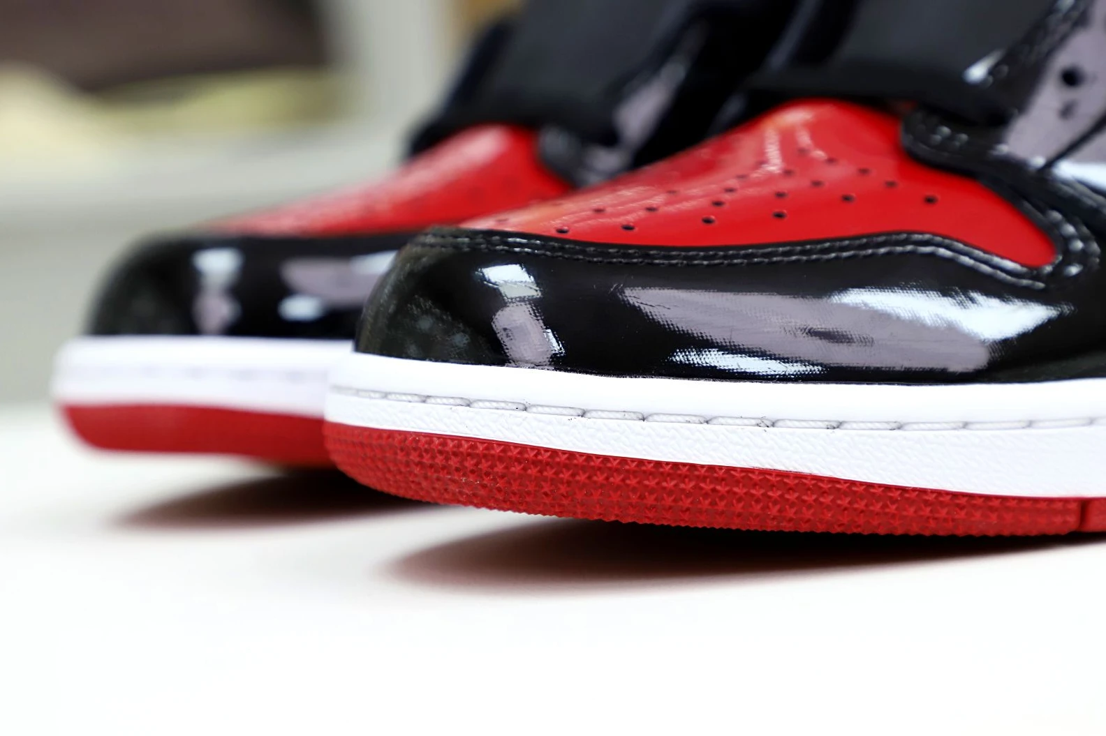 Kimikick AIR JORDAN 1 HIGH OG BRED PATENT DailyWear 2029