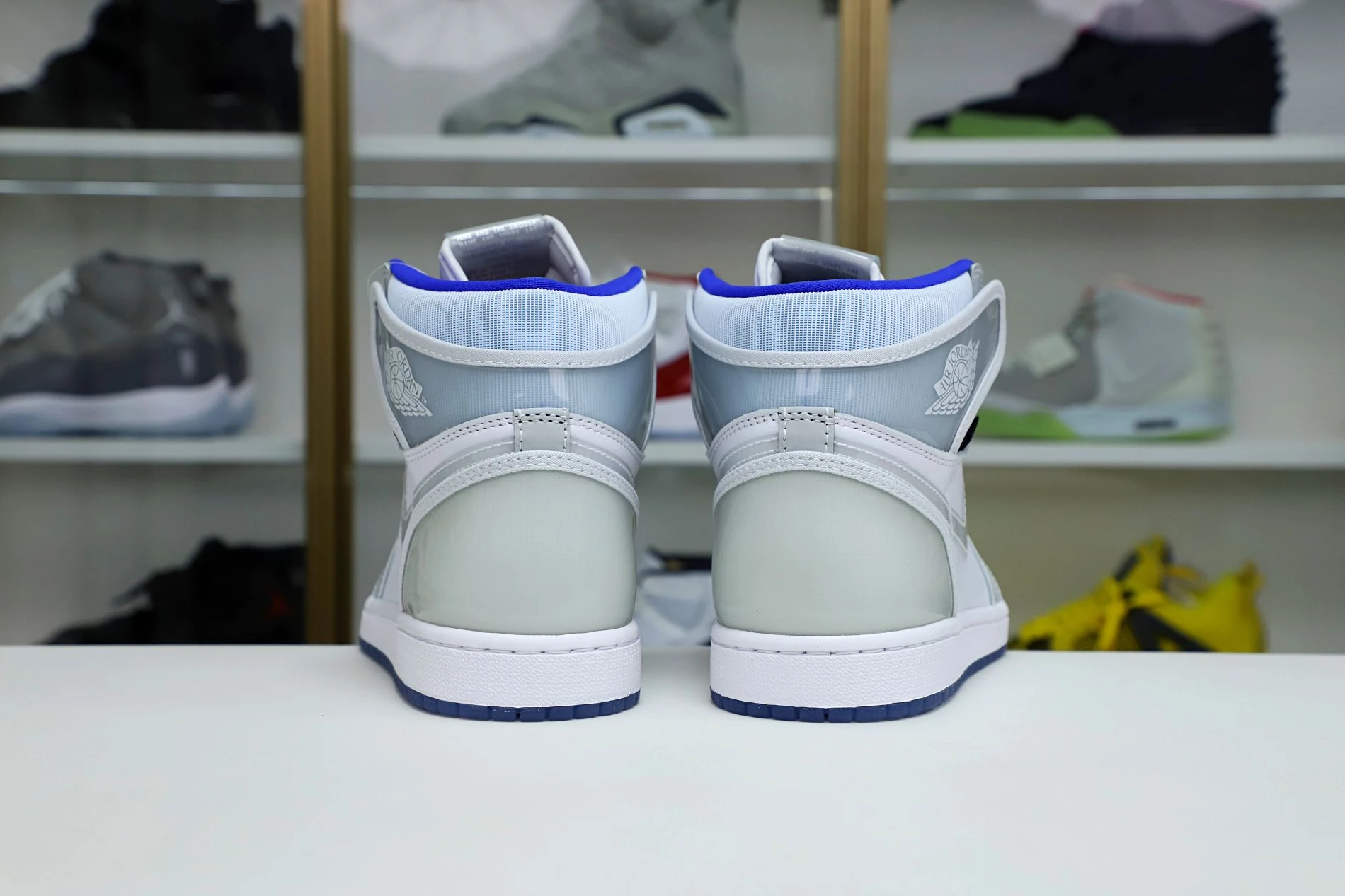 Kimikick AIR JORDAN 1 HIGH ZOOM 'RACER BLUE' StreetReady 1987