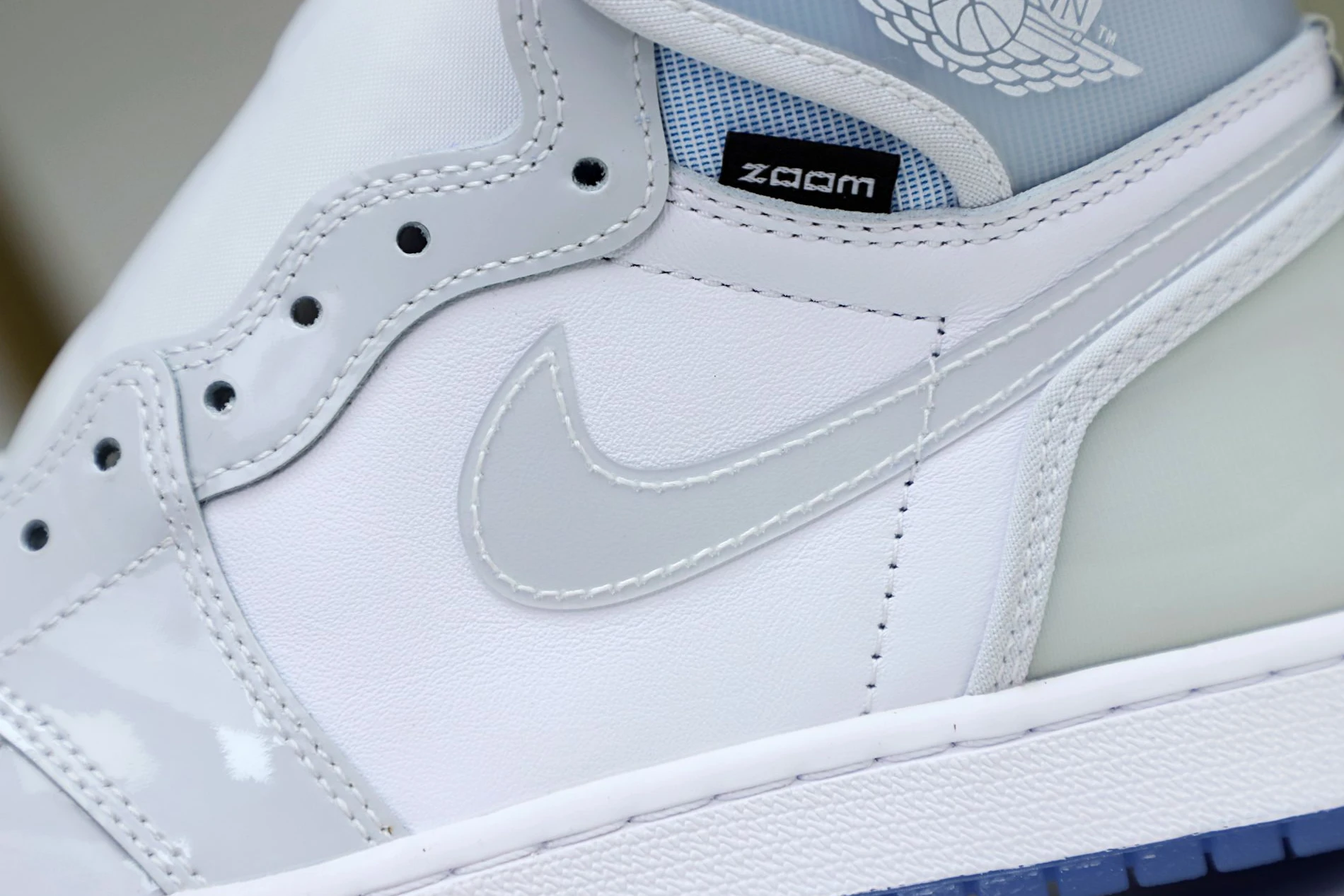 Kimikick AIR JORDAN 1 HIGH ZOOM 'RACER BLUE' StreetReady 1987