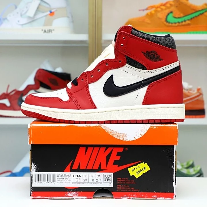 Kimikick AIR JORDAN 1 REIMAGINED LOST AND FOUND “CHICAGO” UrbanStyle 2022