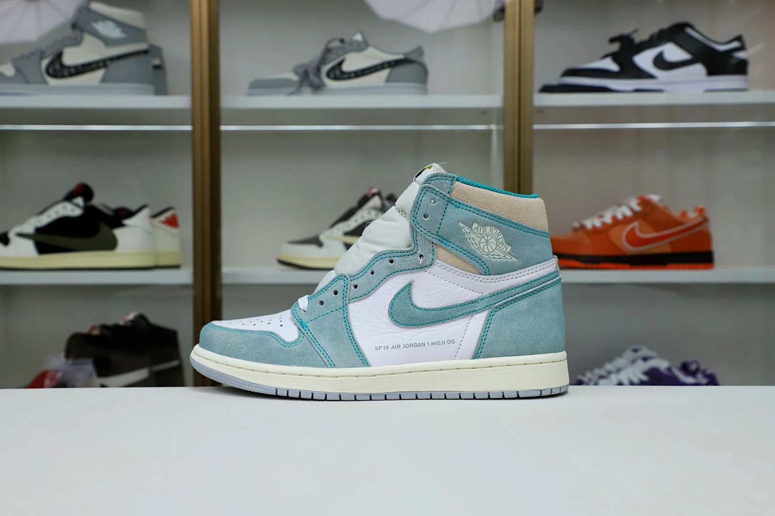Kimikick AIR JORDAN 1 RETRO HIGH OG 'TURBO GREEN' HighQuality 1986
