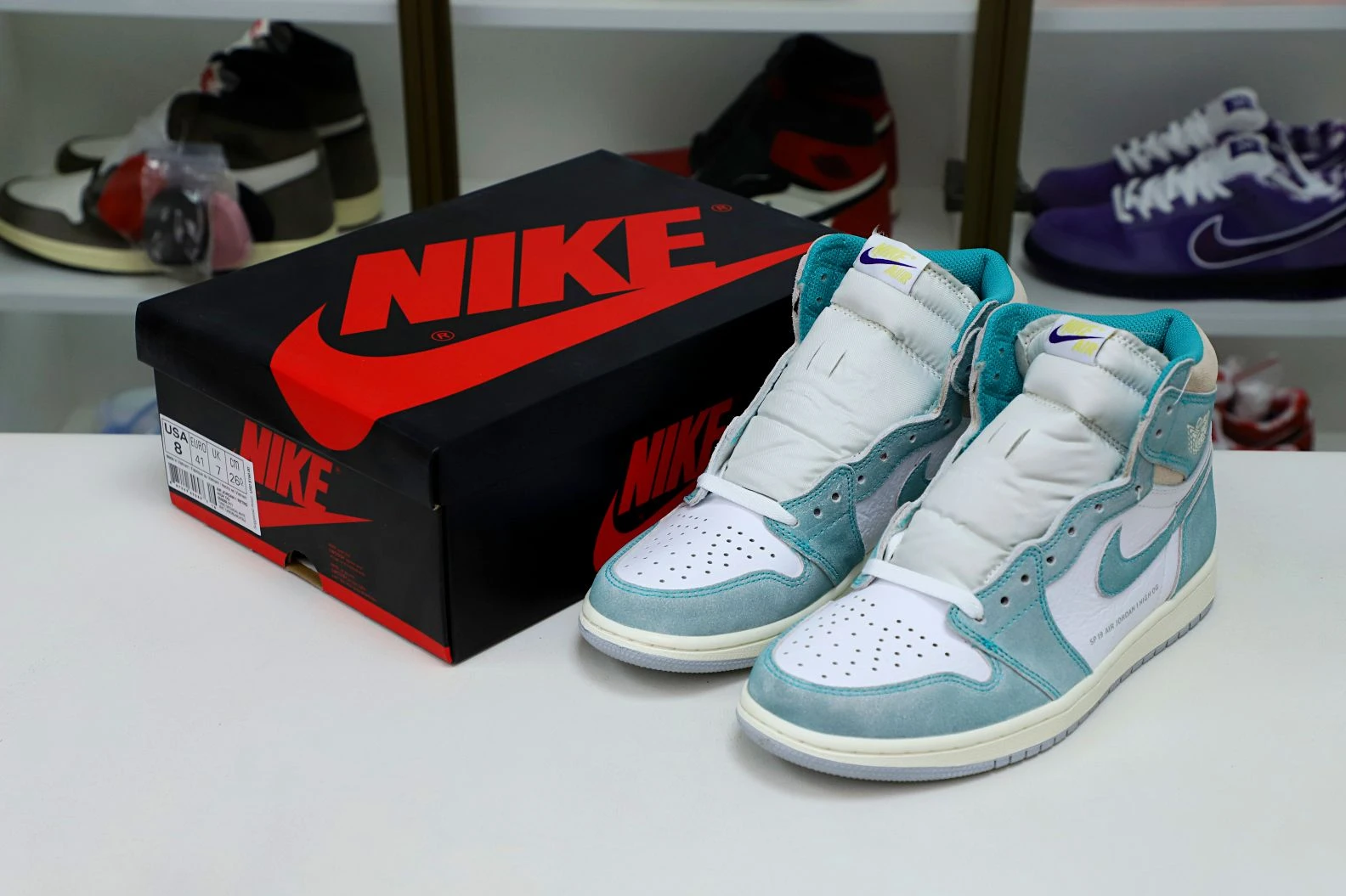 Kimikick AIR JORDAN 1 RETRO HIGH OG 'TURBO GREEN' HighQuality 1986