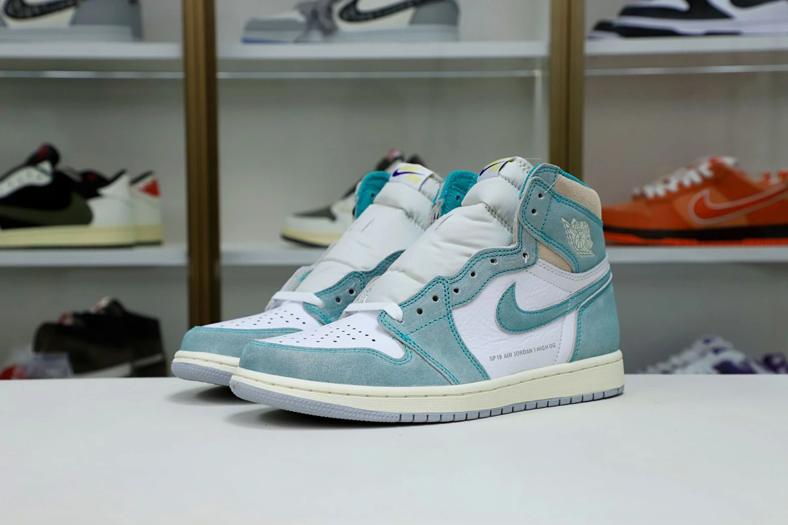 Kimikick AIR JORDAN 1 RETRO HIGH OG 'TURBO GREEN' HighQuality 1986