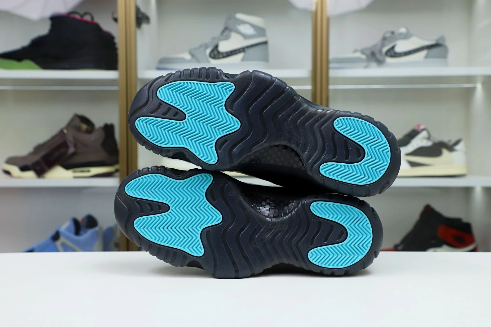 Kimikick AIR JORDAN 11 RETRO GAMMA BLUE NewStyle 1947