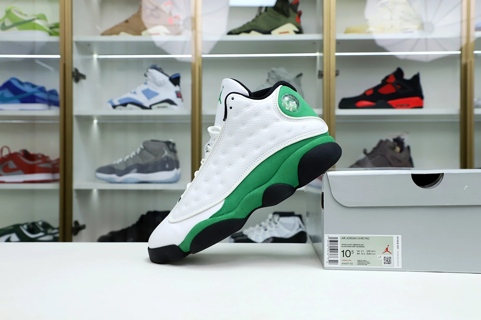 Kimikick AIR JORDAN 13 “LUCKY GREEN” DB6537- Popular 2028