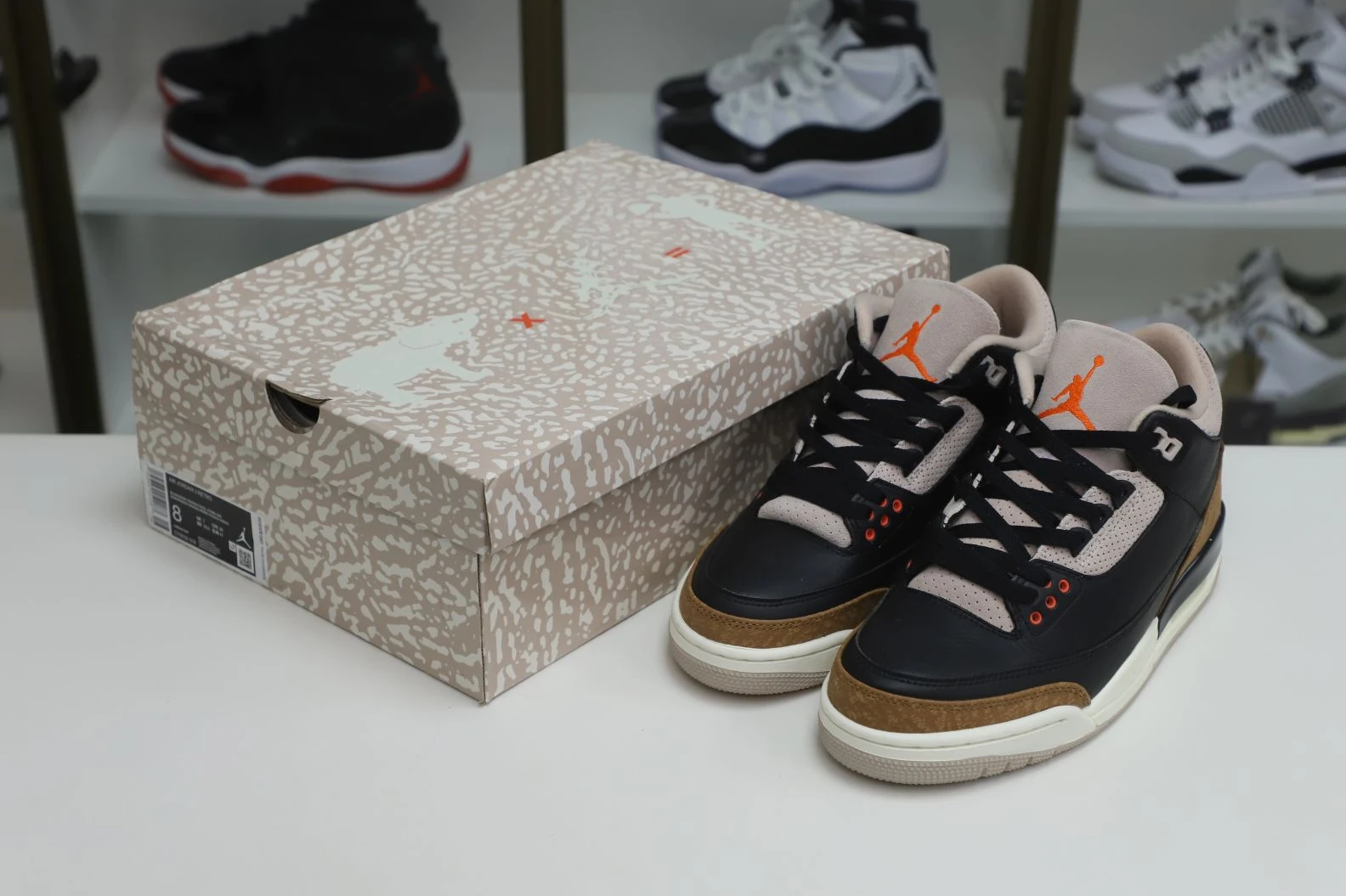 Kimikick AIR JORDAN 3 DESERT CEMENT CT SmartChoice 1984