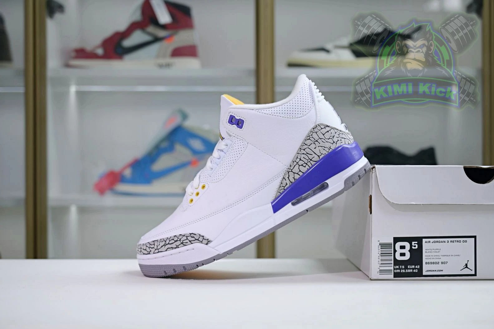 Kimikick AIR JORDAN 3 RETRO OG NewStyle 1871