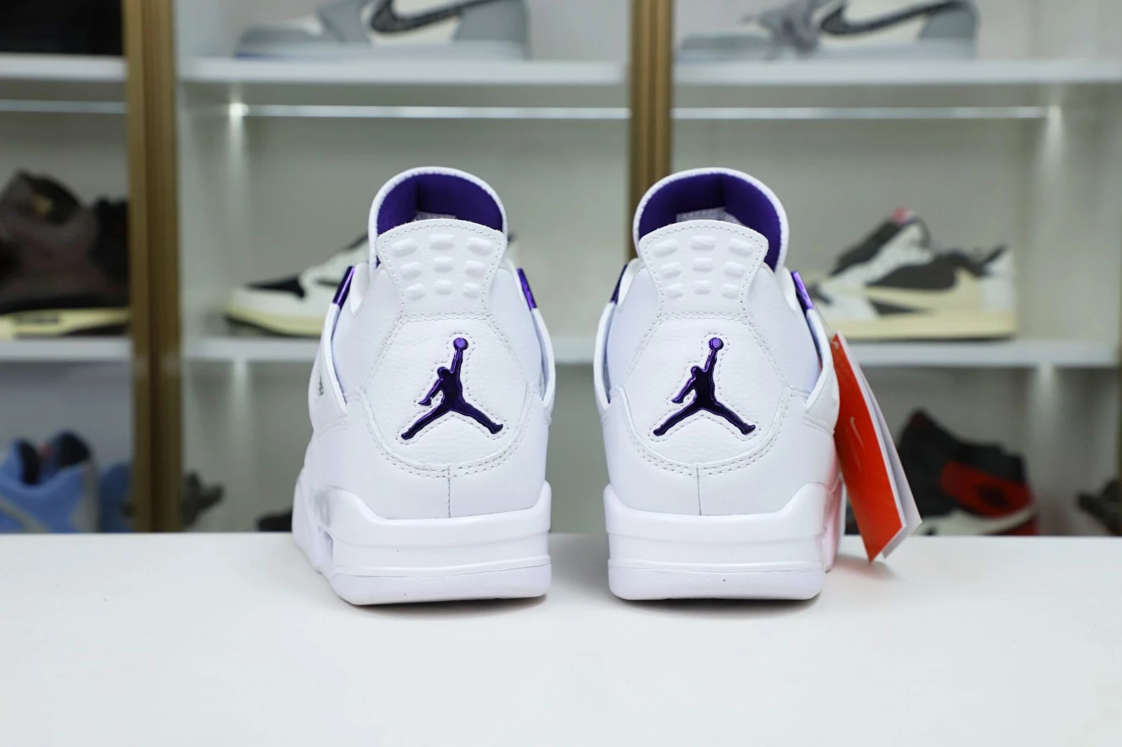 Kimikick AIR JORDAN 4 PURPLE METALLIC Affordable 1977