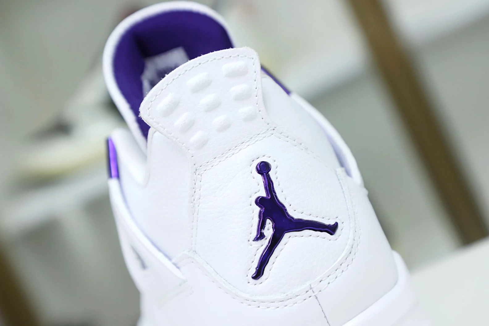 Kimikick AIR JORDAN 4 PURPLE METALLIC Affordable 1977