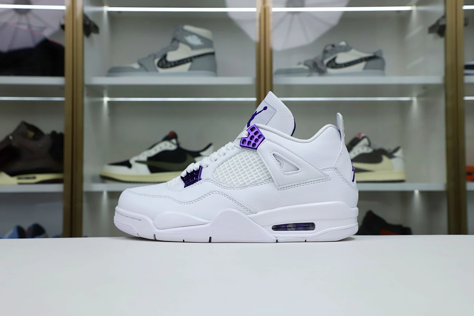 Kimikick AIR JORDAN 4 PURPLE METALLIC Affordable 1977