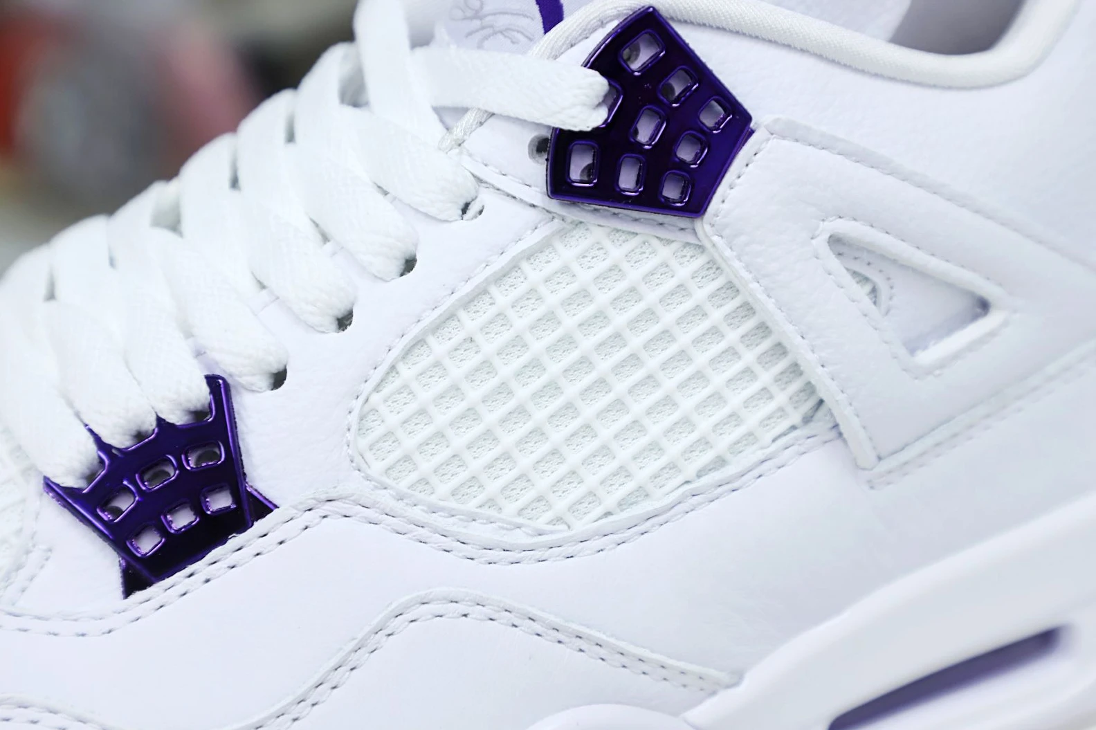 Kimikick AIR JORDAN 4 PURPLE METALLIC Affordable 1977