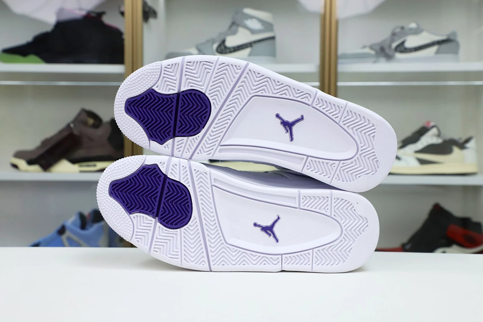 Kimikick AIR JORDAN 4 PURPLE METALLIC Affordable 1977